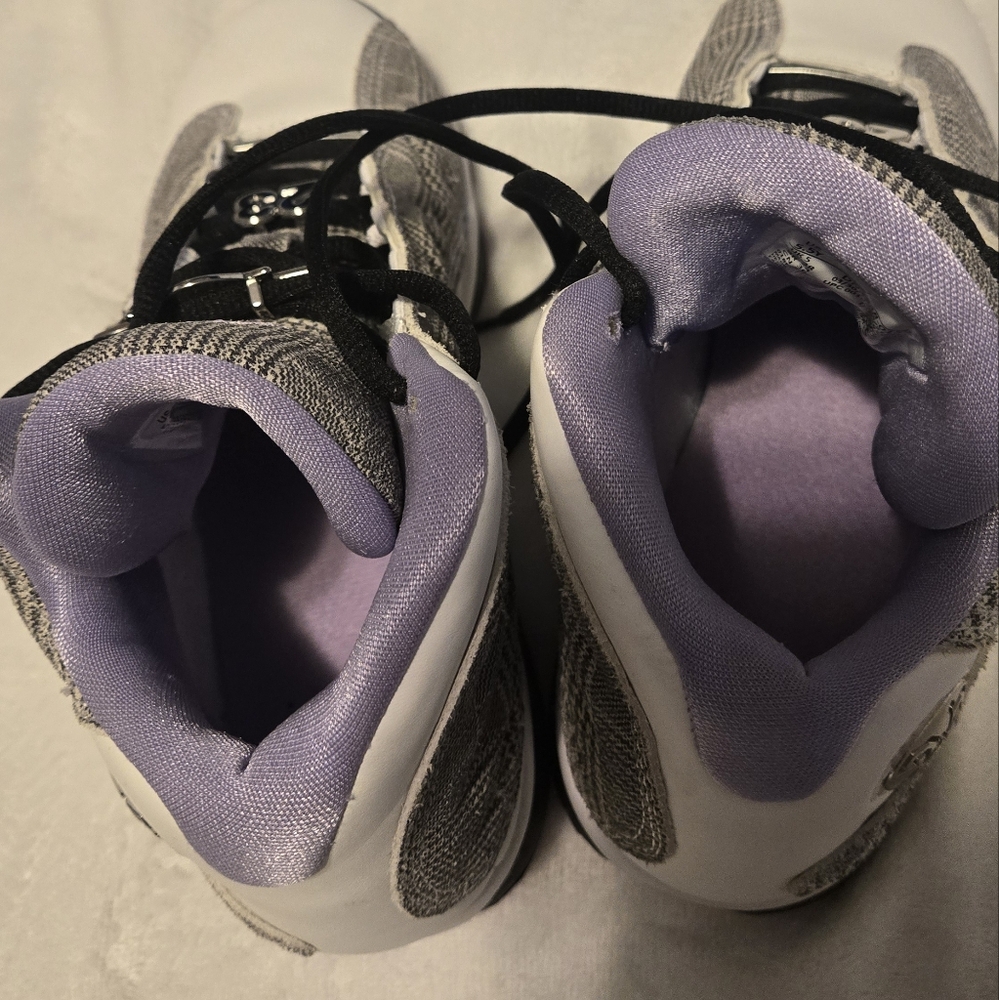 Jordan 13Retro Houndstooth Size 5.5 Color Grey/Purple - Picture 10 of 14
